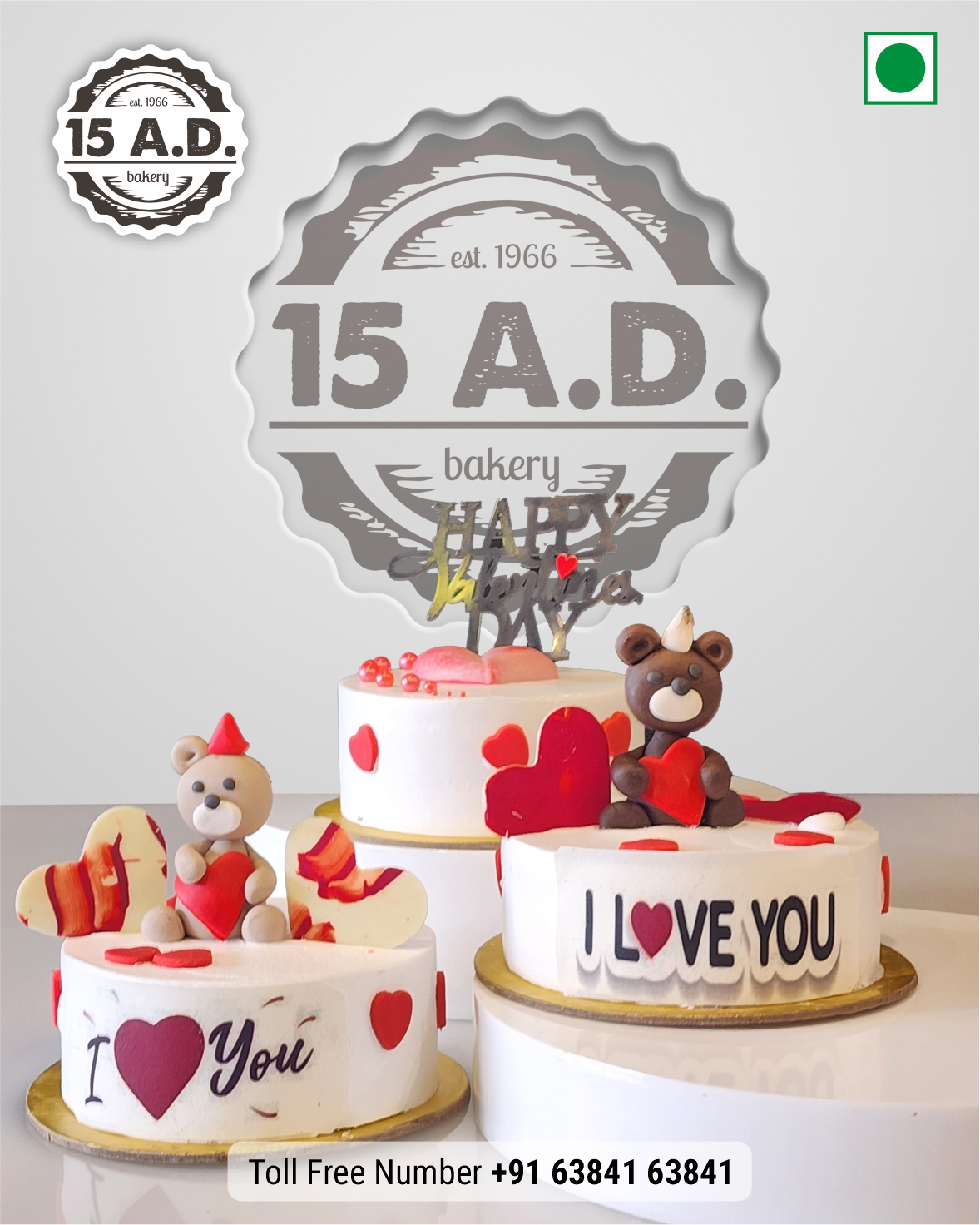 Love Cake by 15 AD Bakery