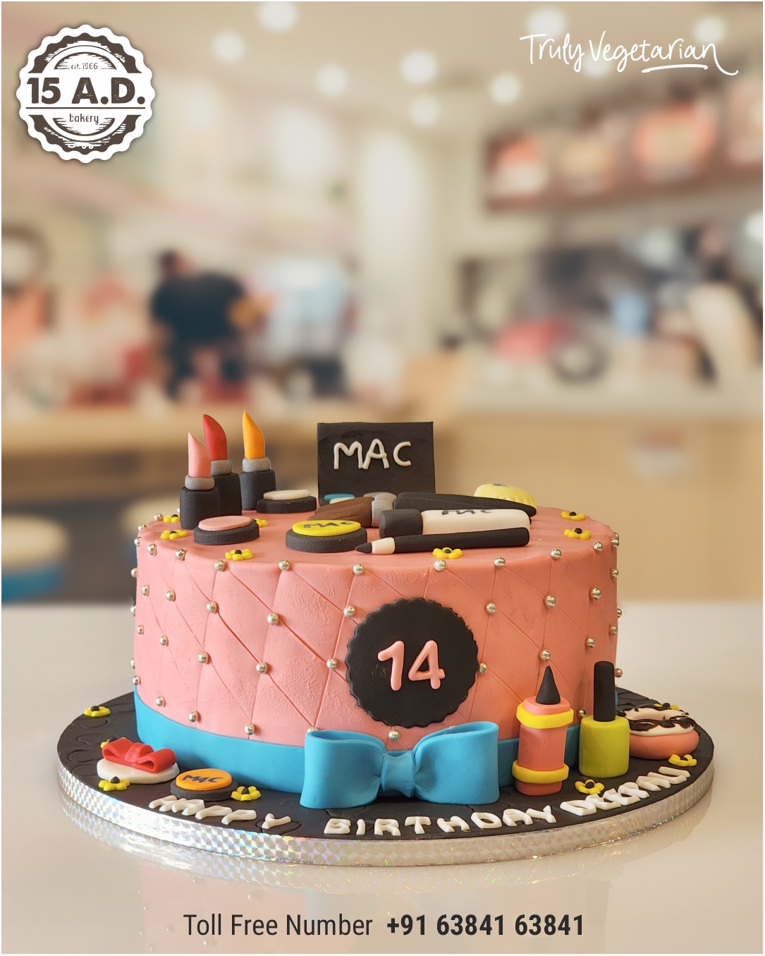 Makeup Cake by 15 AD Bakery