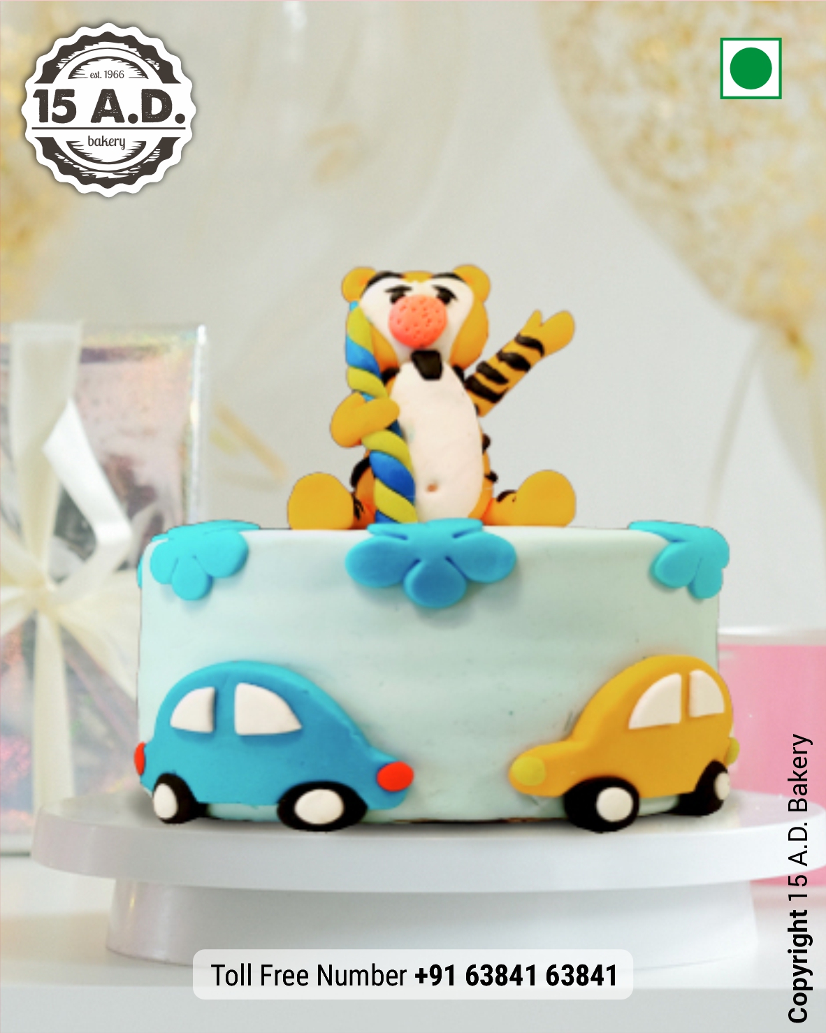 Car Cake by 15 AD Bakery